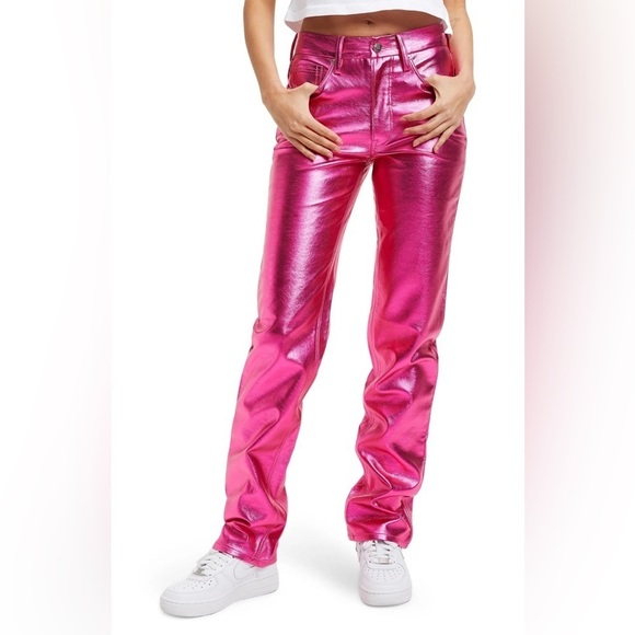 Good American Pants - Good Icon Faux Leather Pants